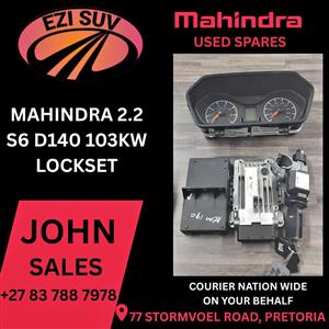 MAHINDRA 2.2 S6 D140 103KW LOCKSET CONTACT F/PRICE 
