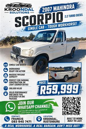 2007 Mahindra Scorpio 2.2 Diesel