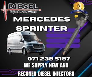 MERCEDES SPRINTER DIESEL INJECTORS FOR SALE OR RECON