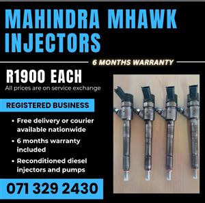 MAHINDRA MHAWK INJECTORS FOR SALE WITH WARRANTY 