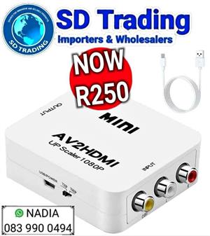 HD Video Converter AV 3RCA to HDMI