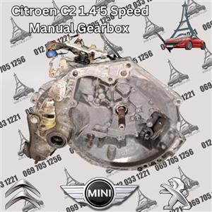  Used Citroen C2 1.4 5 Speed Manual Gearbox - Good Condition