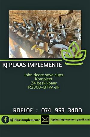 John deere Soya cups