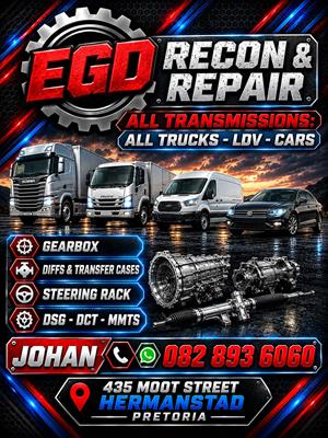 Gearboxes for All Trucks - EGD Recon & Repair