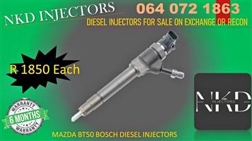 MAZDA BT50 BOSCH INJECTORS FOR SALE