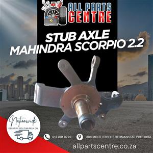 Mahindra Scorpio 4WD Mhawk 2.2 Stub Axle 
