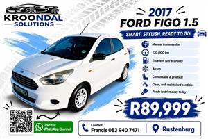 2017 Ford Figo 1.5 petrol manua