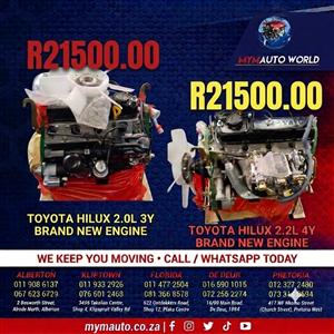 Toyota 3y new
