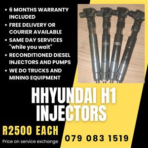HYUNDAI H1 INJECTORS FOR SALE WITH WARRANTY 