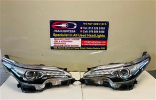 Toyota Fortuner Gd6 left and right side LED headlights