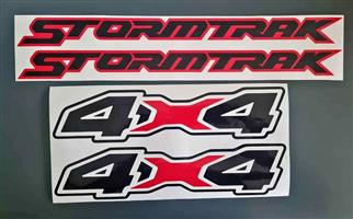 Ford Ranger Stormtrak stickers decals