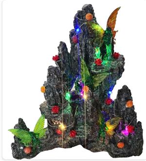 Fairy display with battery operated led lights Collection Only Montana Park