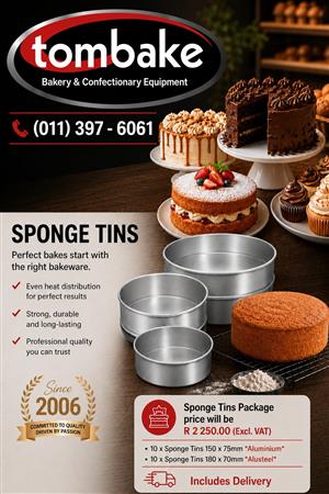 Cake Tins for sale