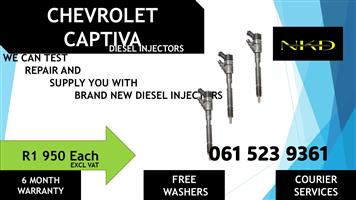 DIESEL INJECTORS FOR CHEVROLET FOR SALE WITH TEST REPORTS 