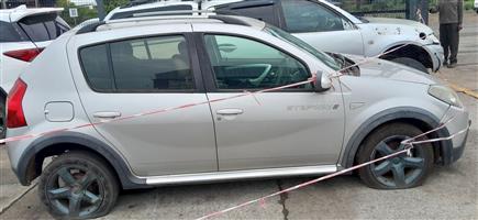 Sandero Stepway stripping for spares at Autocity Spares Rustenburg 