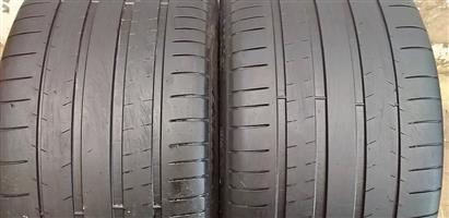325/30/21 Michelin pilot super sport tyres available