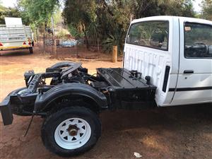 Nissan bakkie 2.4 petrol with pony trailor 