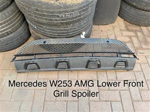 Front Spoiler Lower Grill for Mercedes W253 AMG GLC