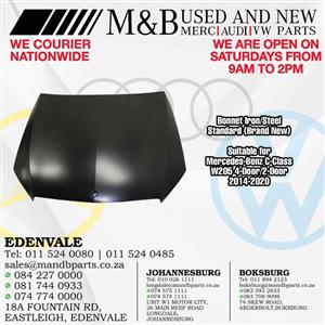 Bonnet Iron/Steel Standard (Brand New)Suitable for Mercedes-Benz C-Class W205 4-door/2-door