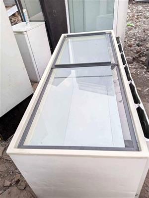 DEFY sliding glass island deep freezer