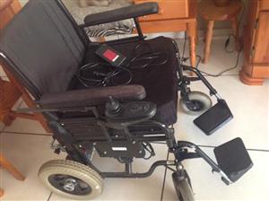 C-Power Wheelchair plus specialised Flotech Solution Cushion. 