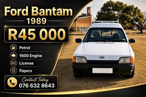 1989 Ford  Bantam
