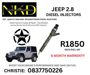JEEP 2.8 DIESEL INJECTORS FOR SALE