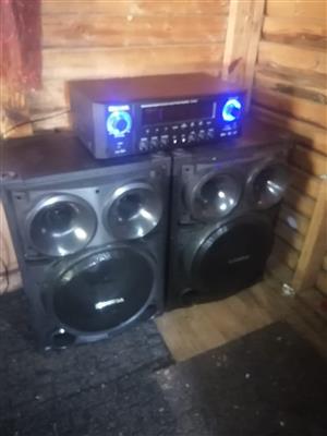Omega Amp and Speaker system