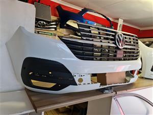 2023 VW TRANSPORTER KOMBI CARAVELLE T6.1 FRONT BUMPER FOR SALE SUPER CLEAN  