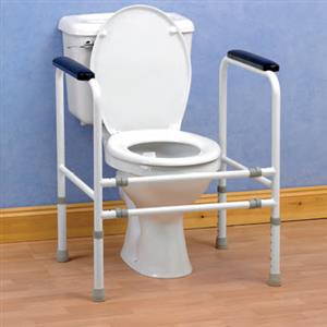 Toilet Safety Frame - Stand Alone - ON SALE. WHILE STOCKS LAST