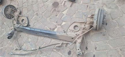 2012 Nissan Micra rear axle complete for sale