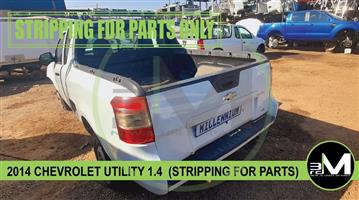 2014 CHEVROLET UTILITY 1.4 (STRIPPING FOR PARTS)