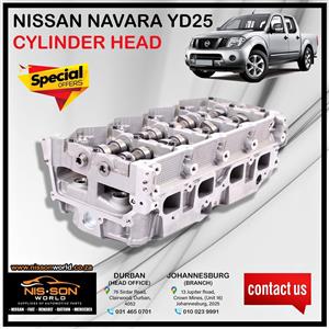 NISSAN NAVARA YD25 BARE CYLINDER HEAD