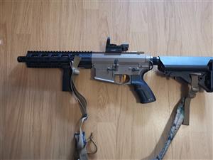 Airsoft AEG Gun Upgraded