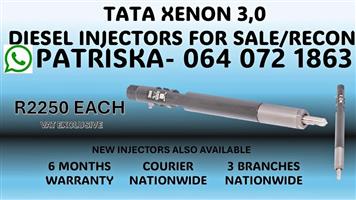 TATA XENON 3,0 INJECTORS FOR SALE-TESTED WITH REPORTS