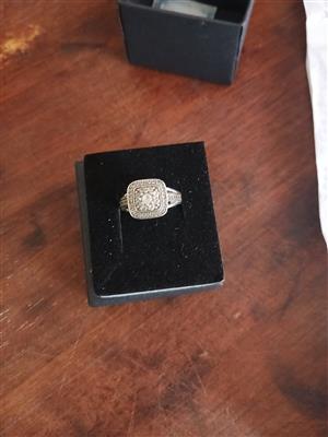 American Swiss silver ring for sale 