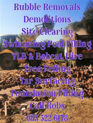 Demolitions en rubble removal 