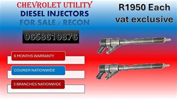 TRY OUR RECONDITIONED DIESEL INJECTORS FOR CHEV UTILITY OR BAY NEW