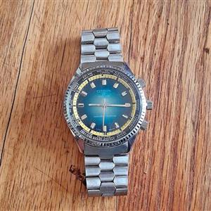 ​CITRON VINTAGE WORLD TIME WATCH 