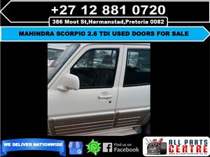 Mahindra scorpio 2.6 tdi used doors for sale