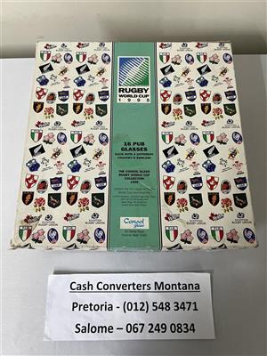 Collecters Item Rugby World Cup 1995 Glasses - B033066187-3