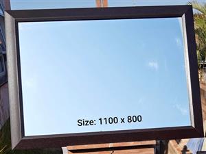 Big size mirror