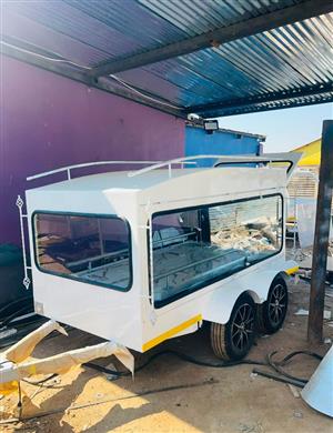 Affordable funeral hearse trailer for sale 