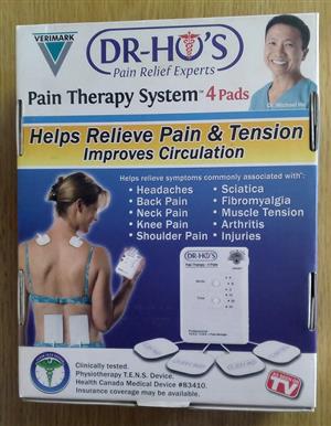 PRIVATE SALE - Pain Relief Therapy Pads Dr. HO's Pain Therapy System 4 Pads ONCO