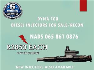 DYNA 700 DIESEL INJECTORS FOR SALE OR TO RECON