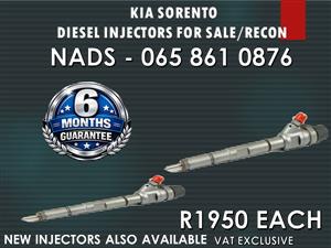 KIA SORENTO DIESEL INJECTORS FOR SALE FOR KIA SORENTO
