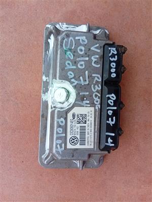2018 VW POLO 7 SEDAN 1.4I COMPUTER BOX
