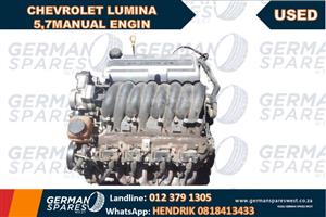 CHEVROLET LUMINA 5.7 MANUAL ENGINE FOR  SALE! 
