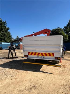 FAW Truck with crane & brick grab (Crane & Grab sold seperately)