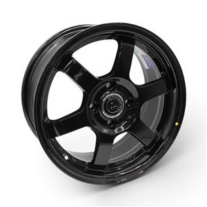 15″ MM 4×100 Black Alloy Wheels